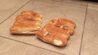 Bread Buns Crushed under Tall Block Heel Platform Boots