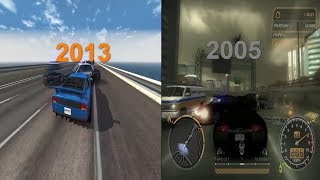 Что если в NFS Most Wanted будет физика как в Beam Ng Drive???