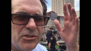 Anti-Trump Rally Clash With Christians & Cops at RNC in Cleveland: Raw Footage