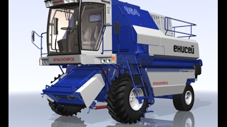 Комбайн Енисей 954 / Combine Harvester Yenisei 954