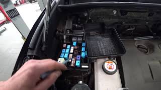 ТЦЛ. RAV-4. Отключаем омыватель фар.