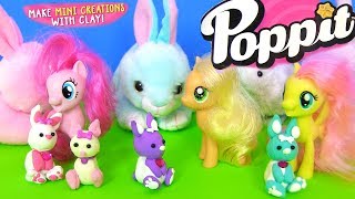?Пластилин для Детей MLP Лепим Зайчики из Глины Своими Руками ?Май Литл Пони Мультик