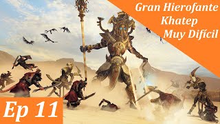 Total War: WARHAMMER 2 - Campaña Imperios Mortales con Khatep - Muy dificil - Ep 11