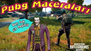 JOKER İLE PUBG MOBİLE MACERALARI - Tek Kişilik Palyaço