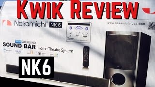 Nakamichi NK6 Soundbar Review | Soundbar Speaker | Kwik Review