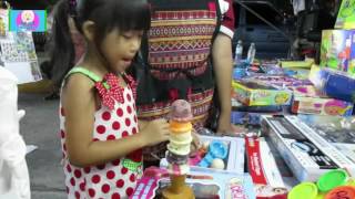 ใครต่อสูงสุดชนะ ตึกไอศกรีม : Ice cream Tower ; Kids Play