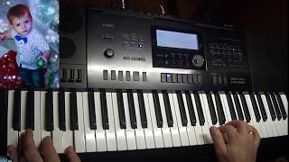 "Cosa Sei"  Ricchi E Pover  на синтезаторе Casio CTK-7200 covеr
