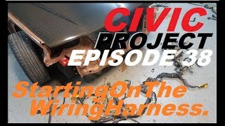 EF Civic project ep.38 (starting on the wiring)