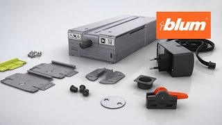 SERVO-DRIVE flex от Blum для встроенного холодильника и посудомоечной машины