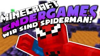 Ich bin...SPIDERMAN! ✪ Neues Kit "Spinne" bei Minecraft Endergames
