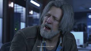Detroit: Become Human - Waiting For Hank: Follow Hank In Fowler's Office: Hank (Threatening) (2018)