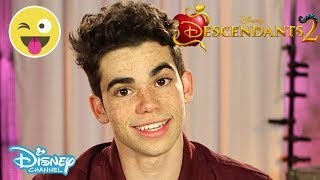 Descendants 2 | Carlos by Cameron Boyce Interview | Official Disney Channel UK