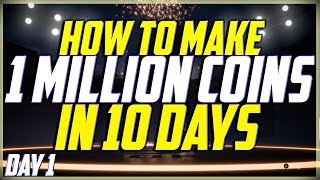 HOW TO MAKE 1 MILLION COINS IN 10 DAYS - DAY 1 - HYBRID NATIONS, LEAGUES AND LEAGUE & NATION FIFA 19