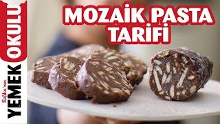 1 Dakikada Mozaik Pasta Tarifi