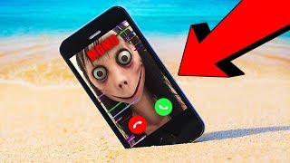 НАШЕЛ ТЕЛЕФОН МОМО В РЕАЛЬНОЙ ЖИЗНИ ! MOMO ЗВОНИТ МНЕ ПО WHATSAPP ! НЕ ДЕТСКИЙ МУЛЬТИК