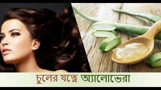 চুলের যত্নে অ্যালোভেরা || Aloe Vera and Egg for Hair Growth || LONG HAIR REMEDIES || sanjida's world