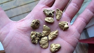 Gold mining in the Yukon: Gold panning, sluicing, and more.
