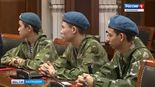 Алексей Орлов встретился с воспитанниками военно-патриотического клуба « Десантник»