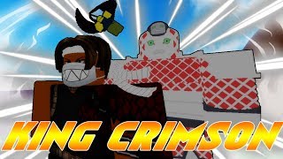 Legendary King Crimson Stand Showcase in A Bizarre Day! | Roblox | TerraBlox