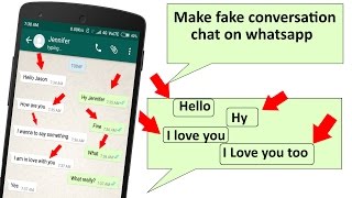 [Exclusive] How to make fake chat or fake group chat on WhatsApp 2018