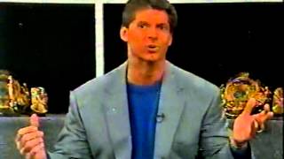 Vince Mcmahon welcomes Jerry Lawler back to WWF