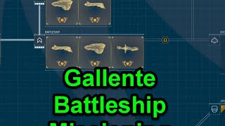 Gallente Battleship Missioning - !giveaway - EVE Online Live