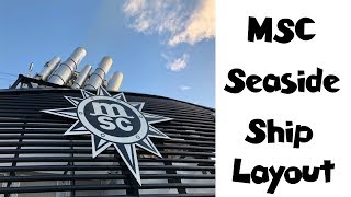Exploring the Ship from Top to Bottom + MSC Merchandise Shop | MSC Seaside Cruise Vlog [ep22]