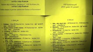 Koncerts „DEJOJAM, LAI BŪTU PRIEKS VEF KP 10.01.2015-00101