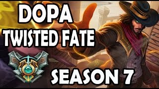 Apdo (Dopa) TWISTED FATE vs ZED - Road to Rank #1 Korea SoloQ Season 7