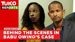 Behind the scenes in babu Owino's Day in court | Tuko TV