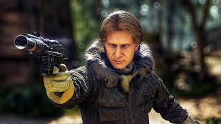 Star Wars Battlefront 2 - Han Solo Hoth Outfit Gameplay | Hoth Outfit Mod