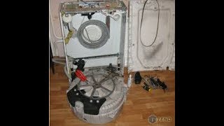 Ремонт стиралки Zanussi! замена подшипника