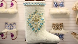 Как украсить валенки своими руками? Вытворяшки