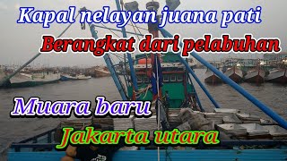 Kapal nelayan cakalan juwana pati,berangkat dari pelabuhan muara baru jakarta utara,mampir di pulau,