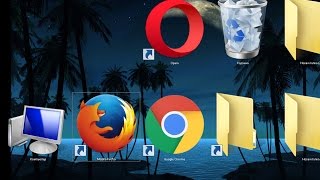 Как увеличить или уменьшить размер ярлыков на рабочем столе