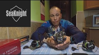 Катушка Shimano Ultegra 2017, спиннинг Seaknight Scepter 10-30 г 2,4 м