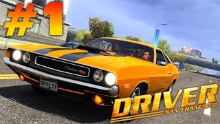 Driver: San Francisco (HD 1080p 60 fps) - Пролог - прохождение #1