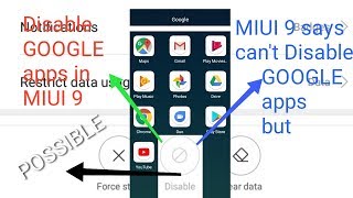 How to disable google/some system apps without root in MIUI 9