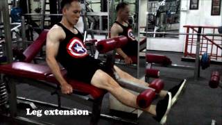Tips latihan kaki| gym| fitnes| indonesia