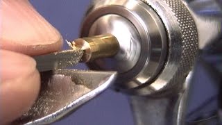 Clock Maker Watch Maker Jewelers Lathe Basics video clip