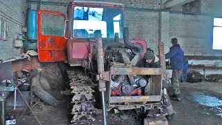 Ремонт ДТ-75 Первый запуск ЧТО ТО ПОШЛО НЕ ТАК