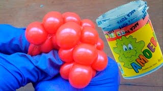 Como fazer uma Bolinha ANTI STRESS FÁCIL COM AMOEBA