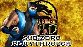 Mortal Kombat Gold Sub-Zero Playthrough (Difficulty : Ultimate) HD 60fps
