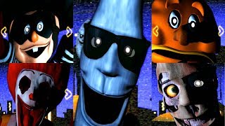 ALL JUMPSCARES! Five Nights with Mac Tonight Remastered Simulator