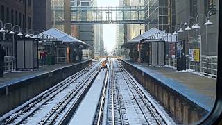 CTA Orange Line Pulaski st. to Loop