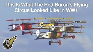 Seven Fokker Dr.1 Triplanes of Jasta 11