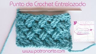 Punto de Crochet Entrelazado Celta