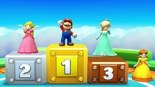 Mario Party Star Rush MiniGames - Mario Vs Peach Vs Daisy Vs Rosalina (Master CPU)