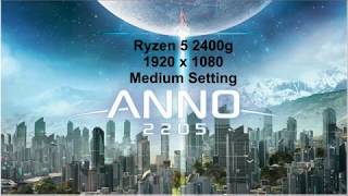 Anno 2205 - Ryzen 5 2400g