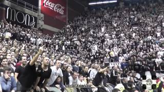 Grobari navijanje | Partizan - CSKA Moscow 19.12.2013